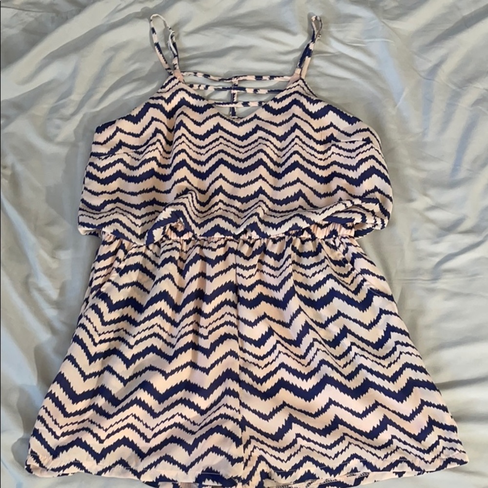 Chevron Romper